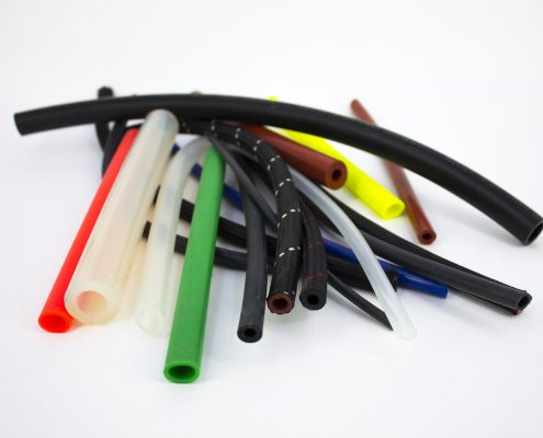 Tubi in silicone e gomma per vapore di vari colori